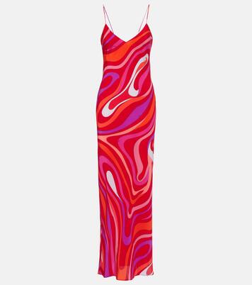 Marmo silk slip dress | Pucci