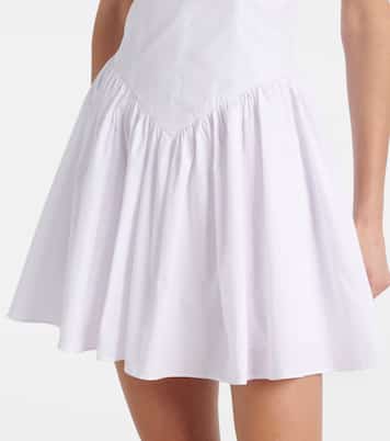 Minikleid Phare aus Baumwollpopeline | Staud