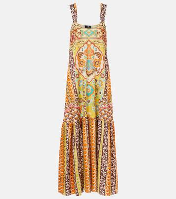 Printed cotton maxi dress | Etro
