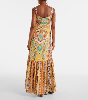 Printed cotton maxi dress | Etro