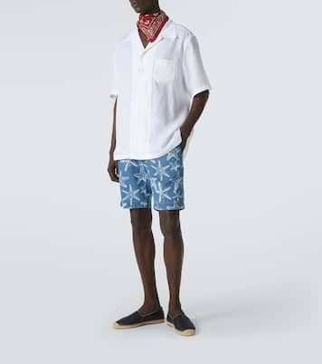 Shorts di jeans con stampa | Vilebrequin