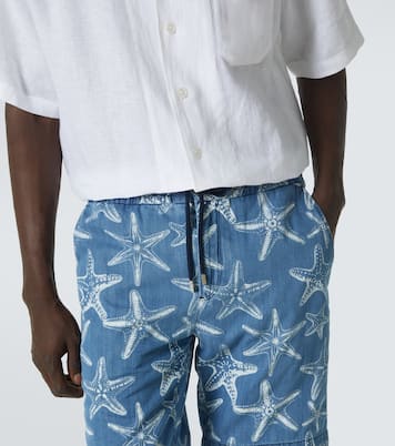 Shorts di jeans con stampa | Vilebrequin