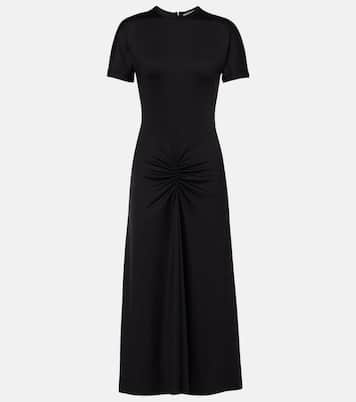 Gathered midi dress | Victoria Beckham