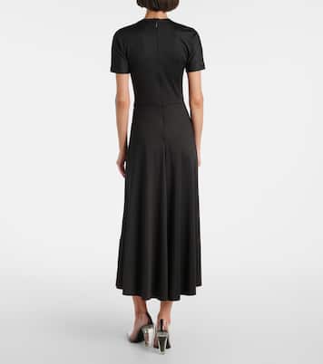 Gathered midi dress | Victoria Beckham