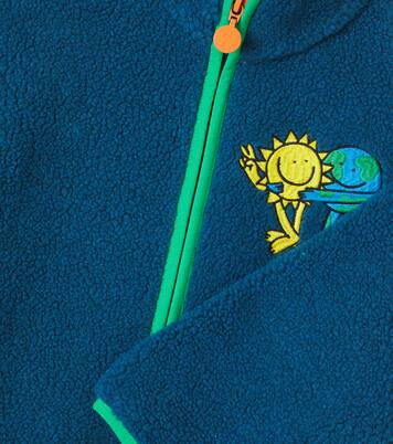 Embroidered fleece jacket | Stella McCartney Kids