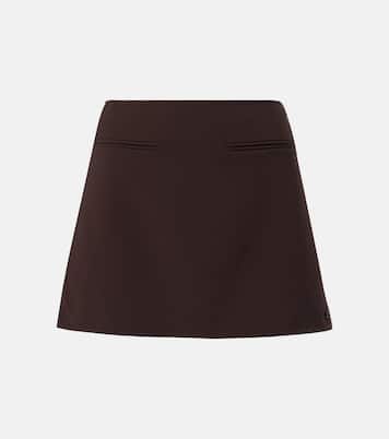 Twill miniskirt | Courrèges
