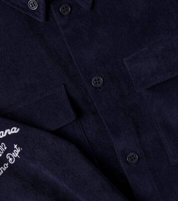 Logo corduroy jacket | Dolce&Gabbana Kids