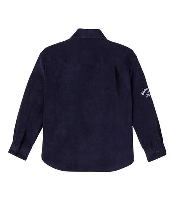 Logo corduroy jacket | Dolce&Gabbana Kids