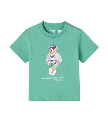 Baby Polo Bear cotton jersey T-shirt | Polo Ralph Lauren Kids