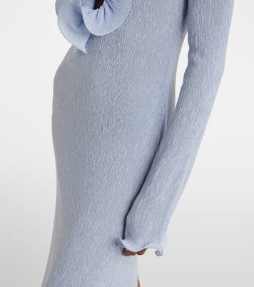 Floral-appliqué maxi dress | Magda Butrym