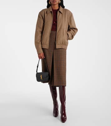 Solferino Mini leather shoulder bag | Saint Laurent