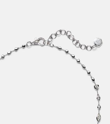 Illusion 18kt white gold necklace with diamonds | Shay Jewelry