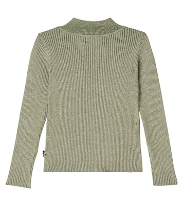 Ginevra cotton-blend lamé sweater | Molo