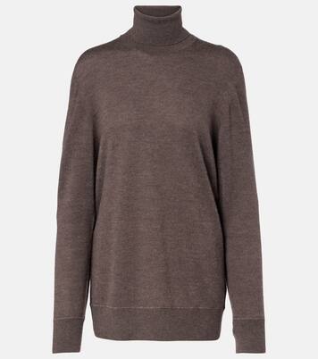 Lizzy cashmere turtleneck sweater | The Row