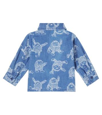 Baby printed denim shirt | Stella McCartney Kids