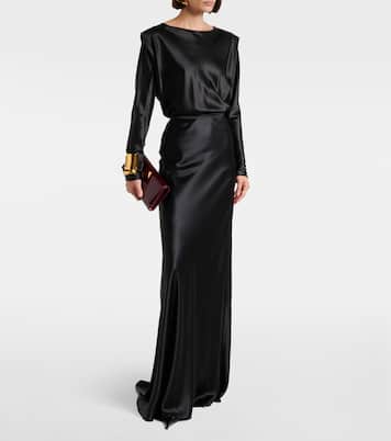 Maxirock aus Seide | Saint Laurent