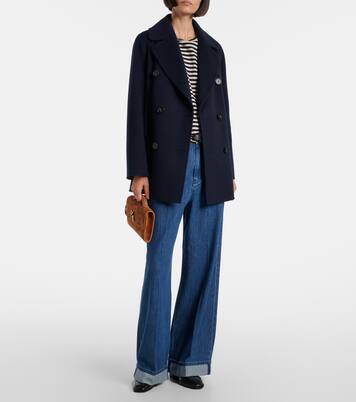 High-rise wide-leg jeans | 'S Max Mara
