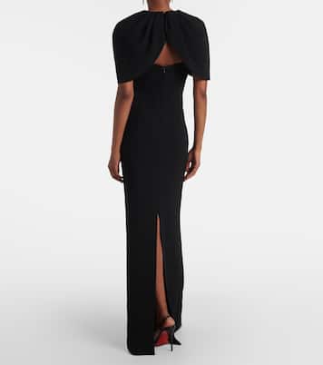 Robe longue Cameron en crêpe | Rebecca Vallance