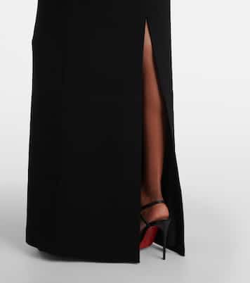 Robe longue Cameron en crêpe | Rebecca Vallance