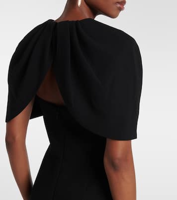 Robe longue Cameron en crêpe | Rebecca Vallance