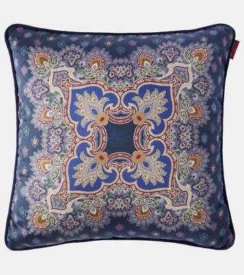 Zahir printed cotton cushion | Etro