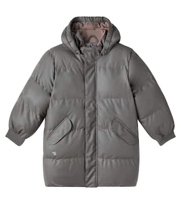Quilted puffer coat | Wheat