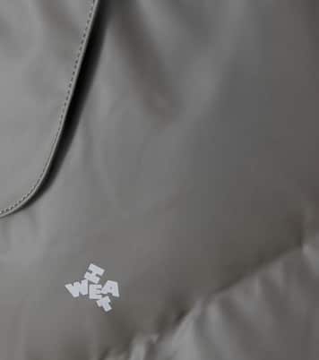 Quilted puffer coat | Wheat