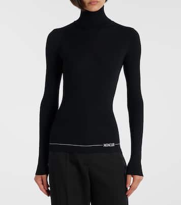 Virgin wool turtleneck sweater | Moncler