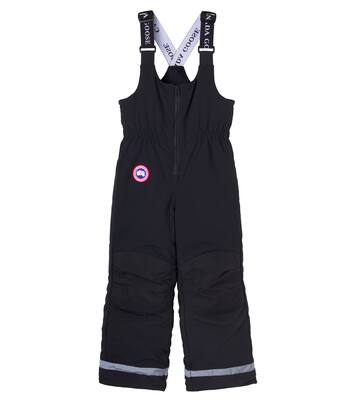 Down-paneled logo ski salopettes | Canada Goose Kids