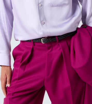 Ceinture en cuir tressé | Tom Ford