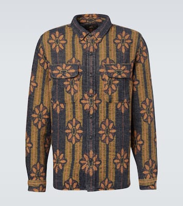 Hemd aus Baumwoll-Jacquard | RRL