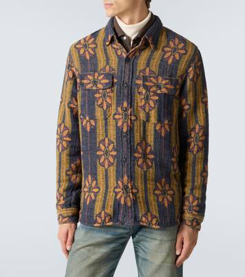 Hemd aus Baumwoll-Jacquard | RRL