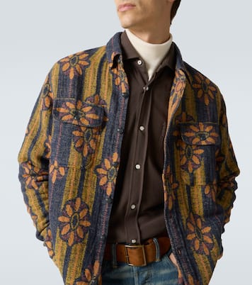 Hemd aus Baumwoll-Jacquard | RRL