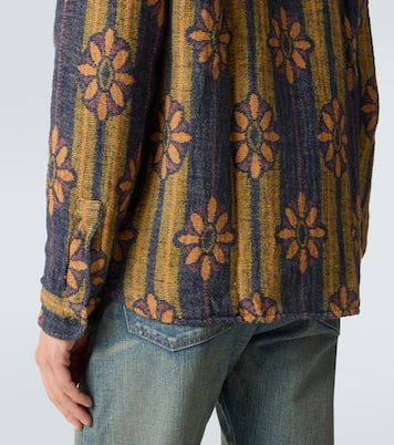 Hemd aus Baumwoll-Jacquard | RRL