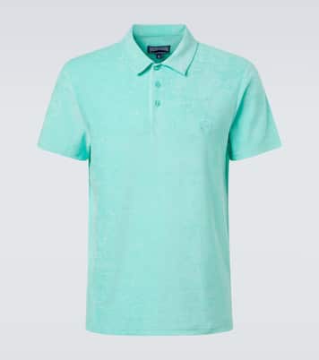 Phoenix cotton-blend terry polo shirt | Vilebrequin