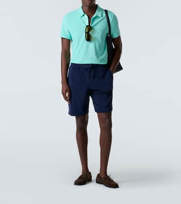Phoenix cotton-blend terry polo shirt | Vilebrequin