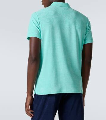 Phoenix cotton-blend terry polo shirt | Vilebrequin