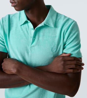 Phoenix cotton-blend terry polo shirt | Vilebrequin