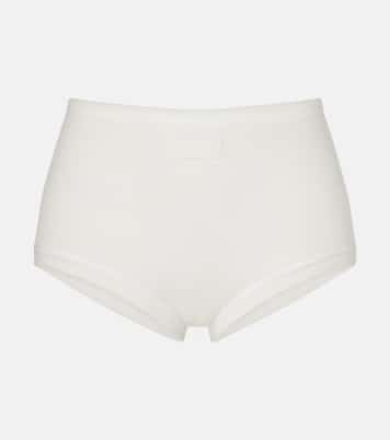 Tyra cotton-blend briefs | Calvin Klein Collection