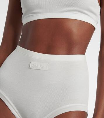 Tyra cotton-blend briefs | Calvin Klein Collection