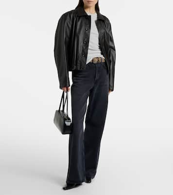 Delphi ribbed-knit top | Agolde