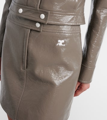 Minigonna in vinile | Courrèges