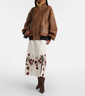 Botas altas Bella 100 de ante | Khaite