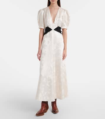 Midikleid Larkin aus Seide | Gabriela Hearst