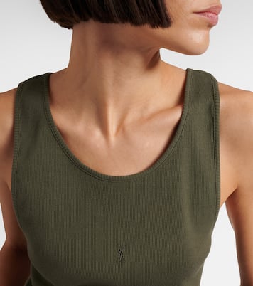 Top Cassandre aus Baumwoll-Jersey | Saint Laurent