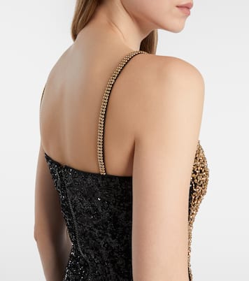 Abito lungo con perline | Balmain