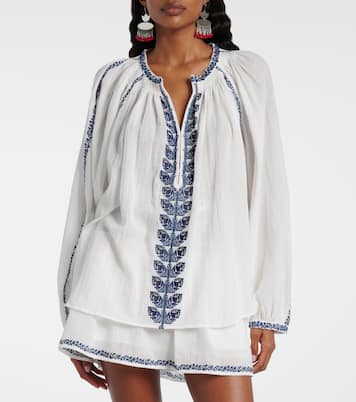 Bestickte Bluse Lena aus Baumwolle | Marant Etoile