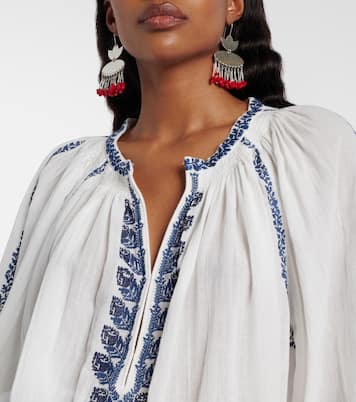 Bestickte Bluse Lena aus Baumwolle | Marant Etoile
