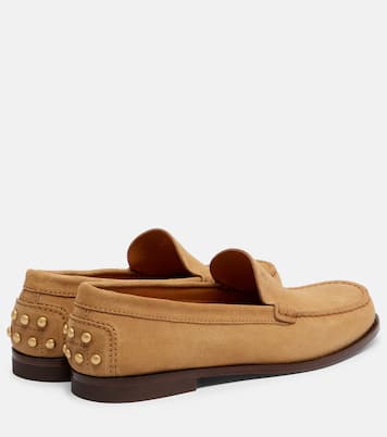 Verzierte Slip-Ons aus Veloursleder | Tod's