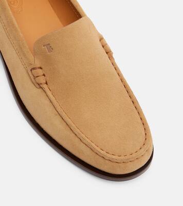Verzierte Slip-Ons aus Veloursleder | Tod's